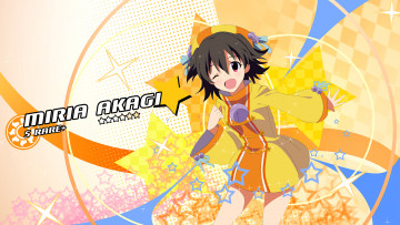 Картинка аниме idolm@ster девушка фон взгляд