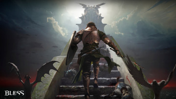 Картинка видео+игры bless+online арт action ролевая bless online