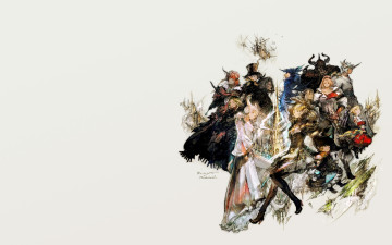 Картинка аниме final+fantasy персонажи