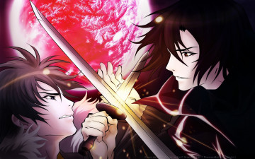 Картинка аниме togainu+no+chi парни