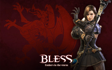 Картинка видео+игры bless+online персонаж