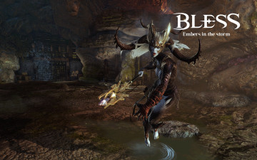 Картинка видео+игры bless+online персонаж