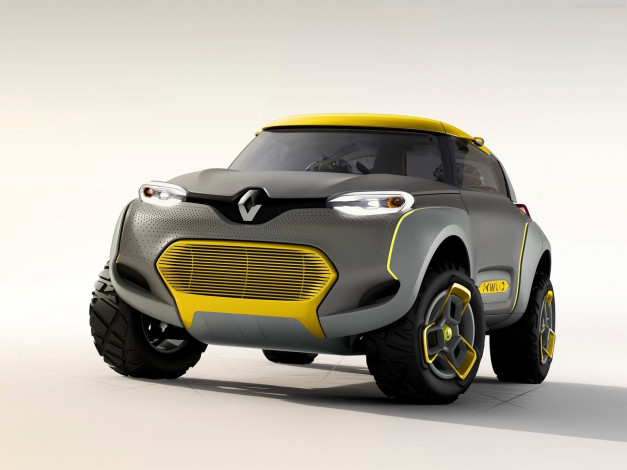 Обои картинки фото renault kwid concept 2014, автомобили, 3д, 2014, kwid, concept, renault