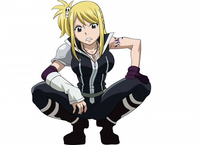 Обои картинки фото аниме, fairy tail, хвост, феи