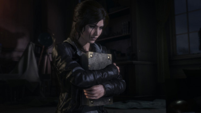 Обои картинки фото видео игры, rise of the tomb raider, фон, взгляд, девушка