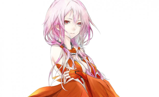 Обои картинки фото аниме, guilty crown, инори