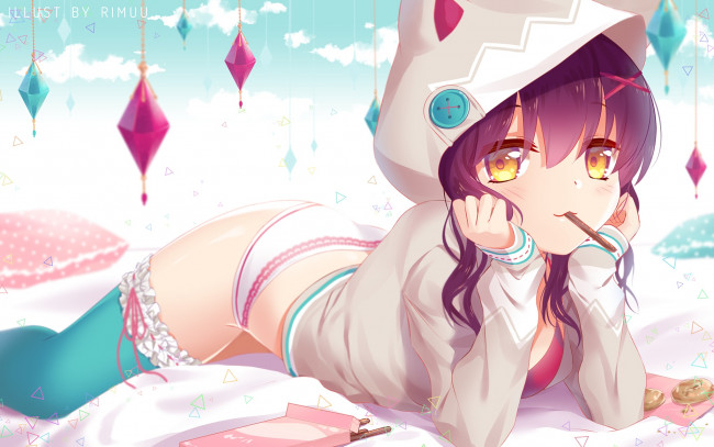 Обои картинки фото аниме, unknown,  другое, девочка