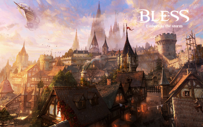 Обои картинки фото видео игры, bless online, action, ролевая, bless, online