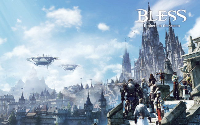 Обои картинки фото видео игры, bless online, action, ролевая, bless, online
