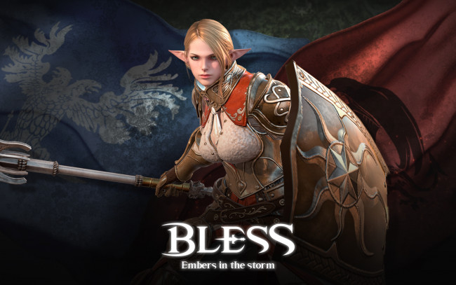 Обои картинки фото видео игры, bless online, персонаж