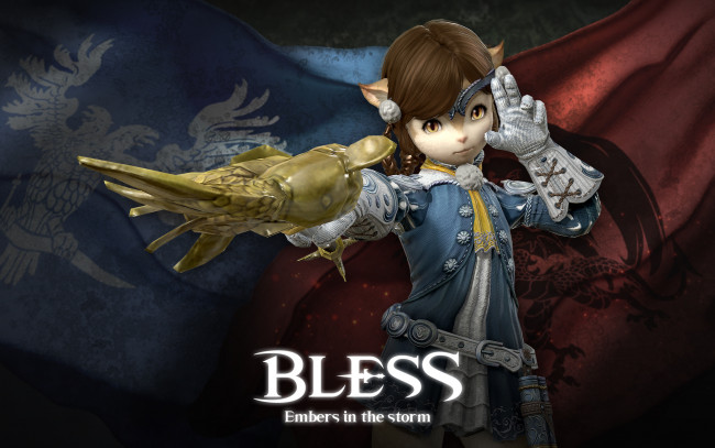 Обои картинки фото видео игры, bless online, персонаж