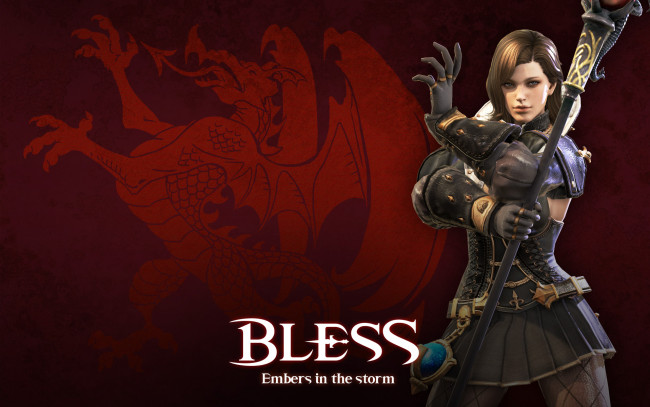 Обои картинки фото видео игры, bless online, персонаж