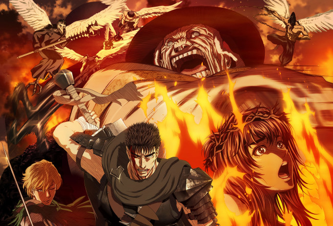 Обои картинки фото аниме, berserk, берсерк
