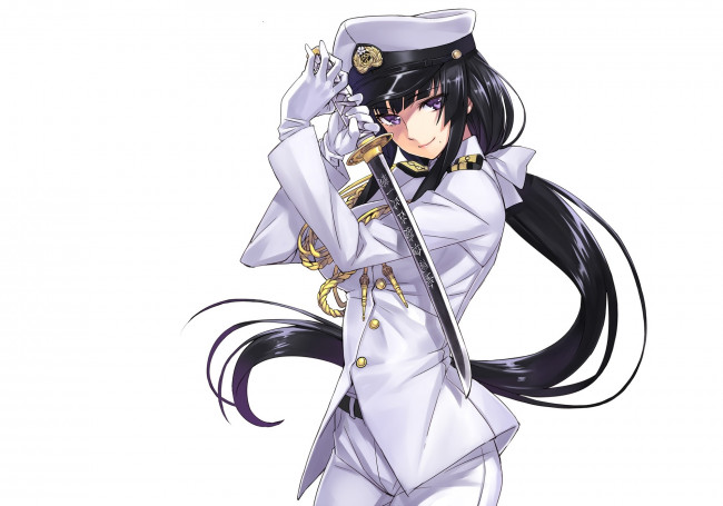 Обои картинки фото аниме, kantai collection, девушка