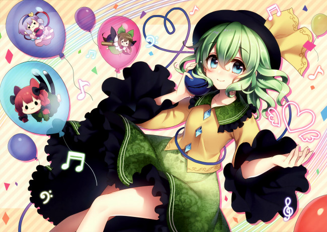 Обои картинки фото аниме, touhou, девушка