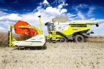 Картинка техника комбайны сельхоз работы