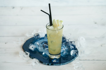 Картинка еда напитки +коктейль напиток лед холодный вкусный цветы