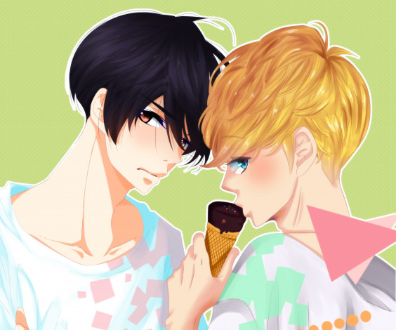 Обои картинки фото аниме, fujiwara-kun wa daitai tadashii, парни