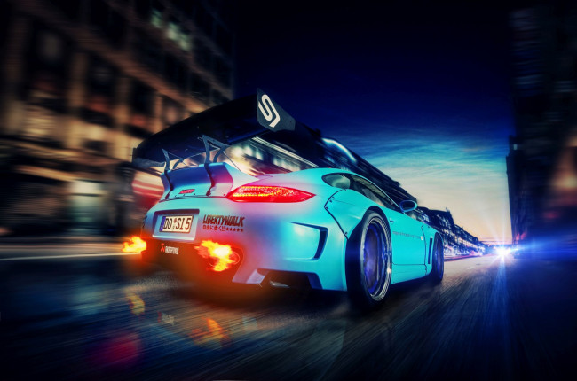 Обои картинки фото автомобили, porsche