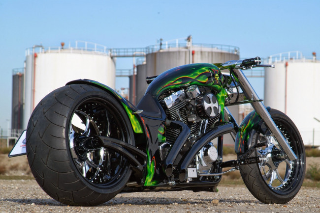 Обои картинки фото мотоциклы, customs, custom