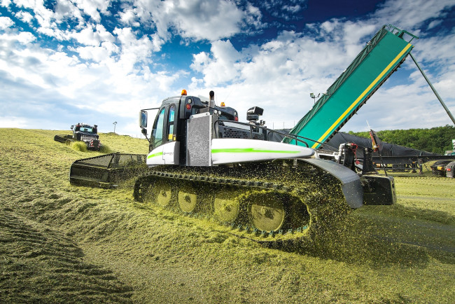 Обои картинки фото техника, тракторы на гусенецах, сельхоз, работы