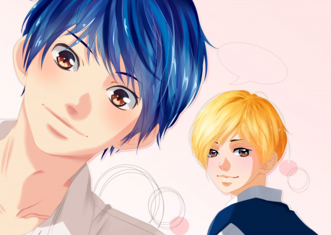 Обои картинки фото аниме, unknown,  другое, парни