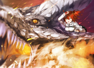 Картинка аниме fate stay+night девушка