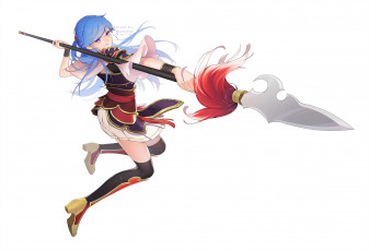 Картинка аниме оружие +техника +технологии девушка