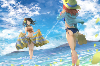 Картинка аниме unknown +другое+ девушки