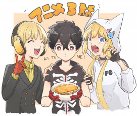 Картинка аниме kemono+jihen kemono jihen