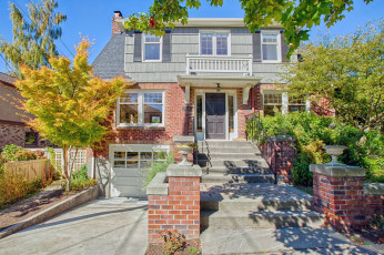 Картинка города -+здания +дома вилла здание сша архитектура особняк фасад seattle by residential architects montlake-tudor