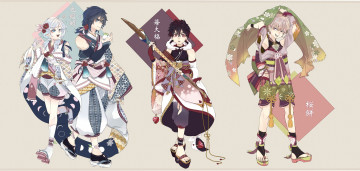 Картинка аниме kemono+jihen kemono jihen