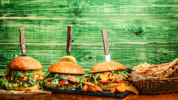 Картинка еда бутерброды +гамбургеры +канапе гамбургеры