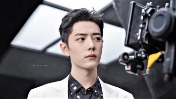 Картинка мужчины xiao+zhan актер лицо камера