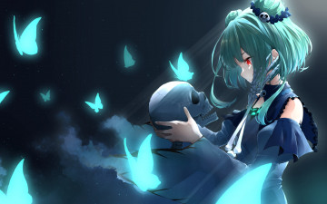 Картинка аниме virtual+youtuber виртуальный ютубер