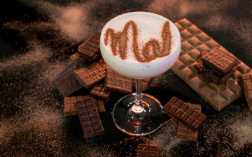 Картинка еда мороженое +десерты шоколад десерт