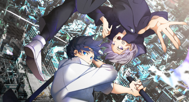 Обои картинки фото аниме, jujutsu kaisen, магическая, битва