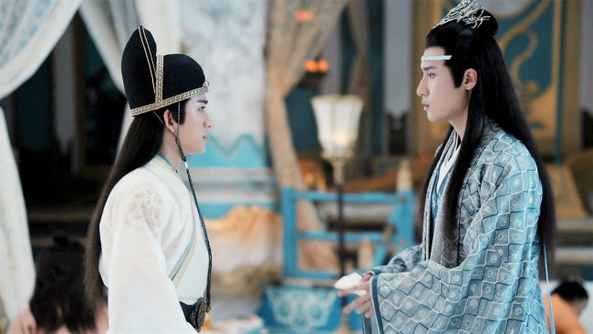 Обои картинки фото кино фильмы, the untamed, цзинь, гуанъяо, лань, сичэнь