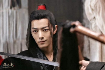 Картинка кино+фильмы the+untamed вэй усянь лицо меч фучэнь