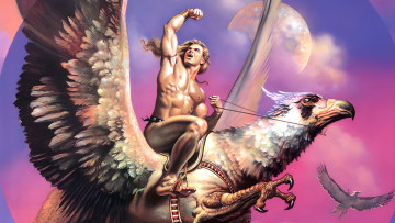 обоя фэнтези, _boris vallejo, boris, vallejo