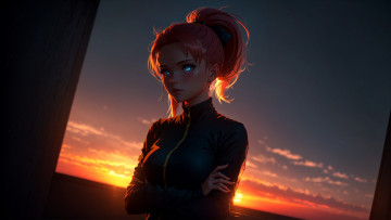 Картинка фэнтези девушки нейросети графика нейроарт ai art нейронные сети рисунки нейро искусство