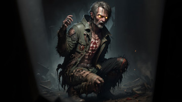 Картинка фэнтези нежить нейросети графика нейроарт ai art нейронные сети рисунки нейро искусство