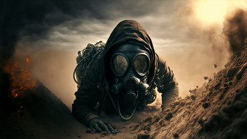 обоя фэнтези, романтика апокалипсиса, нейросети, графика, нейроарт, ai, art, нейронные, сети, рисунки, нейро, искусство