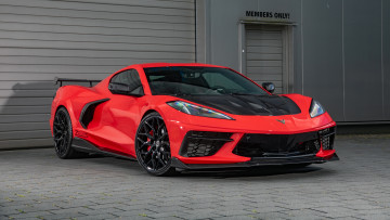 Картинка nap+exclusive+chevrolet+corvette+zodiac+2023 автомобили corvette nap exclusive chevrolet zodiac красный шевроле корветт
