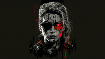 Картинка рисованное кино +мультфильмы нейросети графика нейроарт ai art нейронные сети рисунки нейро искусство sarah connor