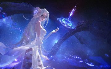 обоя видео игры, eternal sword, девушка, магия