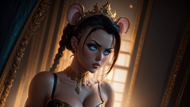 Обои картинки фото фэнтези, девушки, нейросети, графика, нейроарт, ai, art, нейронные, сети, рисунки, нейро, искусство