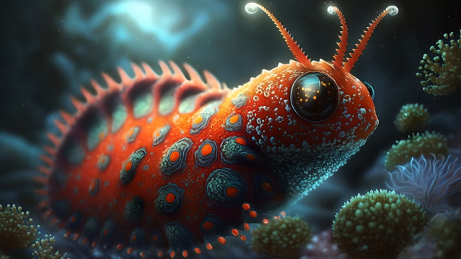 Обои картинки фото фэнтези, существа, нейросети, графика, нейроарт, ai, art, нейронные, сети, рисунки, нейро, искусство