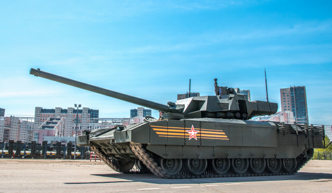 Обои картинки фото т-14 «армата», техника, военная техника, российский, боевой, танк, необитаемая, башня, универсальная, гусеничная, платформа, армата, объект, 148, уралвагонзавод