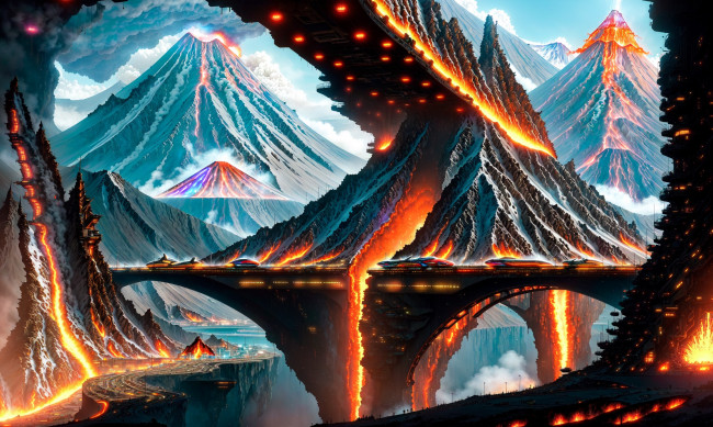 Обои картинки фото фэнтези, иные миры,  иные времена, нейросети, графика, нейроарт, ai, art, нейронные, сети, рисунки, нейро, искусство